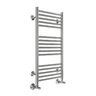 Полотенцесушитель 400х800 П16 "Аврора" (5+6+5)+отр.+эксцент.+уголок TERMINUS 