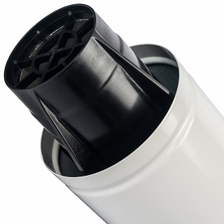 Элемент дымохода DN60/100 коакс. для прохода через стену 850 мм  SCA-6010-230850 STOUT 