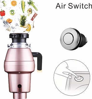 Измельчитель пищевых отходов Seaman SSD-80 (с пневмокнопкой)