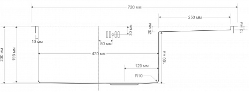 Кухонная мойка Seaman Eco Bremen SBO-7245