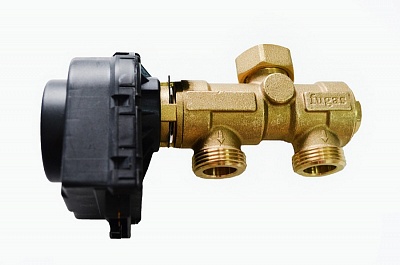 Клапан трехходовой ARDERIA 3/4” с электроприводом, комплект (без датчика бойлера)