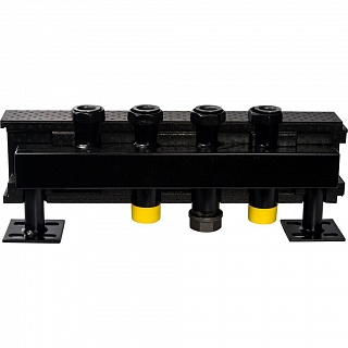 Коллектор Ду32 распределительный на 2 контура в т/и   (SDG-0016-005002) STOUT