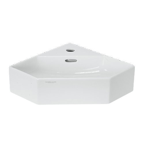 Умывальник накладной "Line" угловой  бел. (Самара) 
