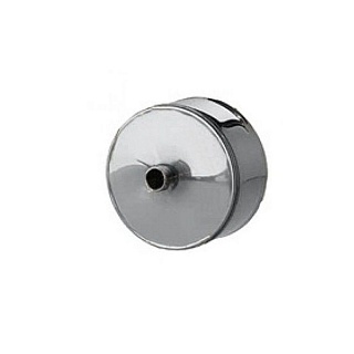 Заглушка с конденсатоотводом нерж.ст. 0,5мм. ф280