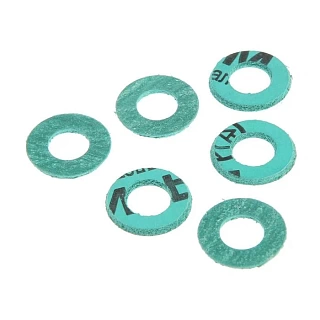 Набор прокладок из безасбестового паранита 1/2" 19х10 h2мм (10 шт)