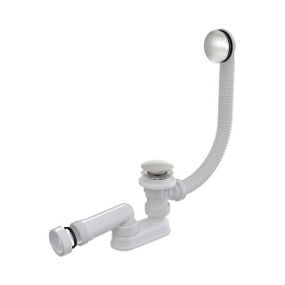 Обвязка для ванны мет. механизм click-clack А504CKM/AG210135160 Alcaplast