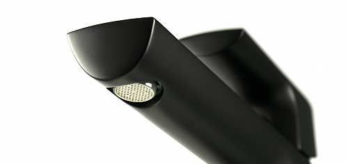 Смеситель д/умывальника "URSUS" (7209BL) высокий черный LEMARK ВЫГОДА!!