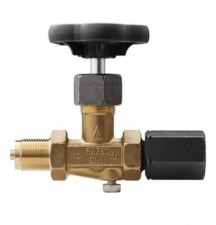 Клапаны игольчатые Тип S004.16.050 (латунь)внутренняя М20х1,5 – наружная М20х1,5