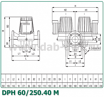 Насос DРН  60/250.40 M (505914002) "DAB"