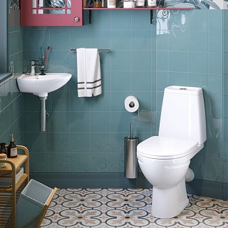 Унитаз-компакт "Марс" (комфорт) безободковый сид.дюропл. м/лифт  Самара