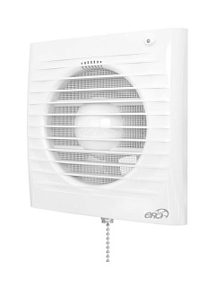 Вентилятор BREEZE 5С-02 D125 осевой c обратным клапаном и тяговым выключателем