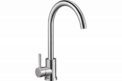 Смеситель д/кухни Solone (EZA4-D090) ф35 нерж.