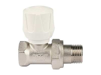 Клапан д/радиатора 1/2" ручной прямой терморегулирующий   (SVR 2122 000015) STOUT