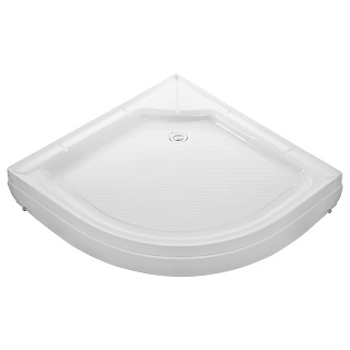 Поддон акриловый 0,9х0,9х0,15 WEMOR 90/15 C полукруг 