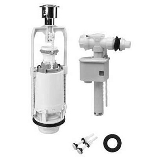 Арматура д/унитаза 1/2" боковая подводка 1-ур.Iddis  F012400-0005