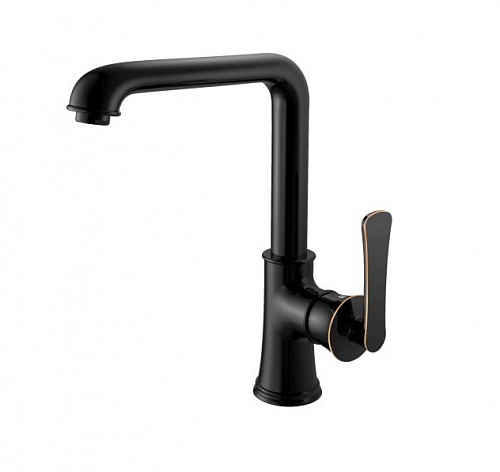 Смеситель д/кухни Haiba HB70181-7 черный/ORB