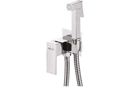 Смеситель с гиг. душ встраиваемый хром SHEVANIK S127