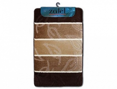 Набор ковриков (2предмета) СИЛЬВЕР 60х100см +50х60 синий (00203)