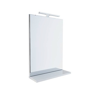 Зеркало 50 "New Custo" 50см. с полкой + светильник NCU50W0i98 IDDIS