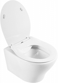 Унитаз подвесной Belbagno "ACQUA" безободк. сид.м/л (ВB340CHR+ВВ2020-1SC) АКЦИЯ!!