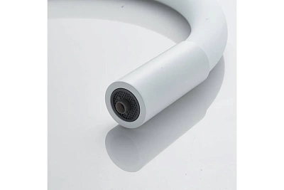 Смеситель д/кухни SHEVANIK гибкий излив белый под фильтр S668C